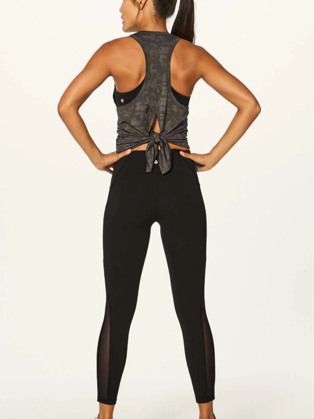 lululemon athletica Camo Split-Back Tank